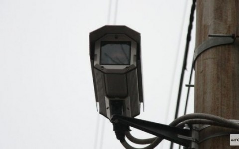 Для контроля за водителями в городе установили новые камеры