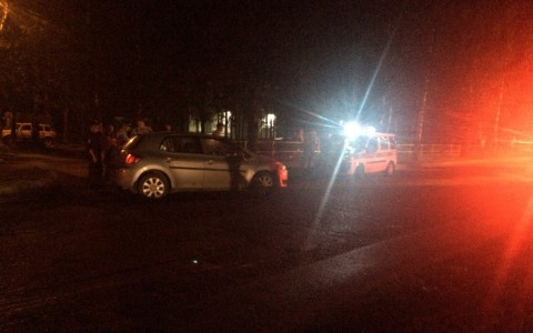 Пьяный лихач на Toyota протаранил два автомобиля