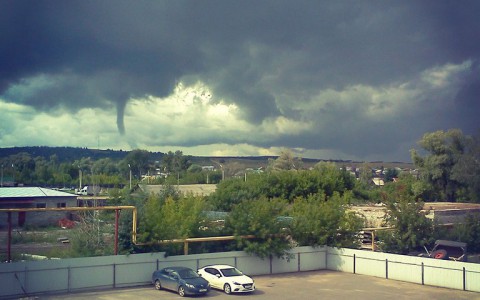 В Кировской области ожидаются ливни, град и торнадо