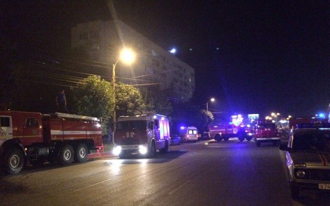 Стала известна причина возгорания в пожарной части на Октябрьском проспекте