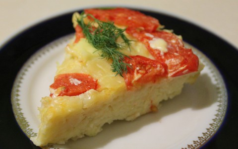 Готовим из свежих овощей с грядки: запеканка из кабачков