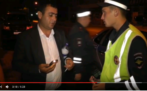 На Ленина полицейские остановили пьяного водитель Toyota Land Cruiser: мужчина ехал со свадьбы