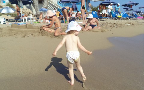 На море с маленьким ребенком: часть вторая