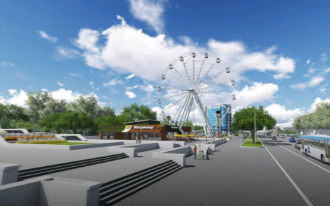 Стало известно, где установят новое колесо обозрения