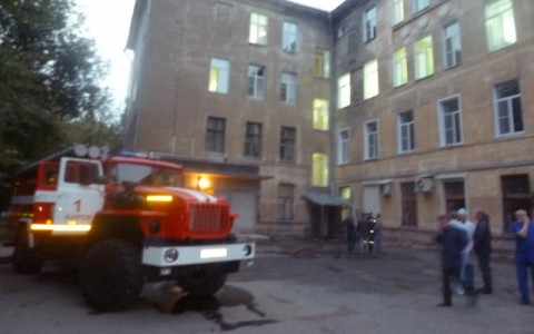 В Кирове в Северной больнице произошел пожар