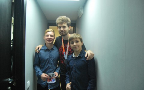 Noize MC встретился с ребятами из нововятской школы-интерната