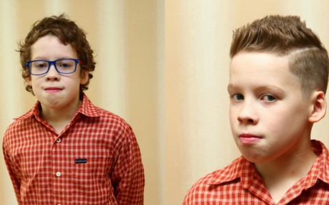 До и после: кировские барберы и стилисты преобразили детей из интерната