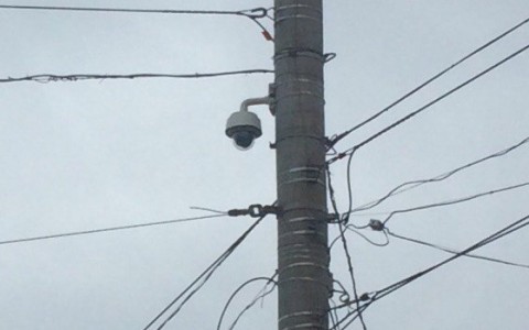 В Кирове заметили необычные дорожные камеры