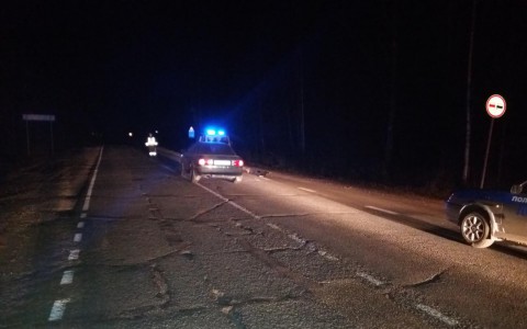 В Кировской области 27-летний водитель насмерть сбил пешехода