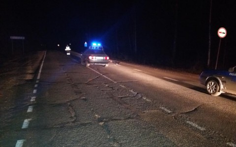 В Кировской области 27-летний водитель сбил человека на скорости 170 километров в час