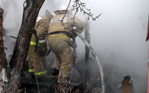 В Коминтерне сгорел производственный цех