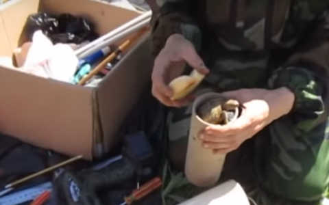 Кировский пиротехник запустил черепаху в полет на самодельной ракете