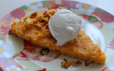 Полезный завтрак: тыквенная запеканка