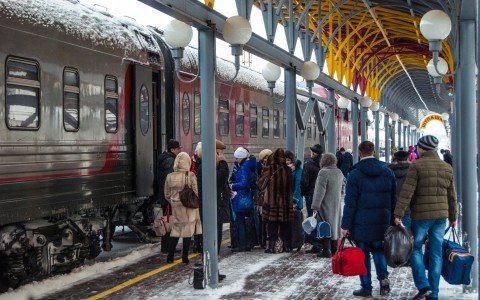 На кировском вокзале появятся 40-метровые навесы от дождя и снега