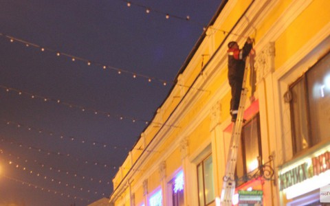 В пятницу в Кирове зажгут первые новогодние гирлянды