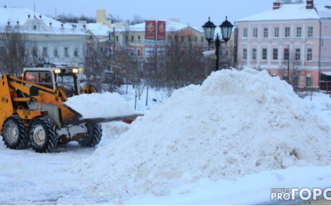 В Кирове появится новая снежная свалка