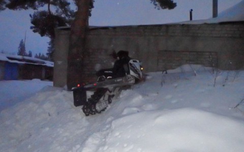 В ДТП со снегоходом в Кирово-Чепецке погибла женщина