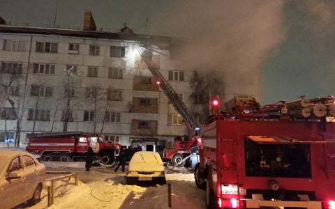 Пожар в Омутнинске: в огне погибли мужчина и женщина