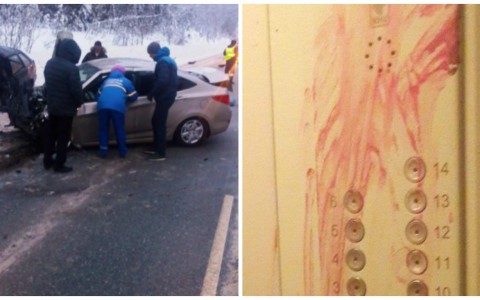 Что обсуждают в Кирове: смертельное ДТП и окровавленный лифт