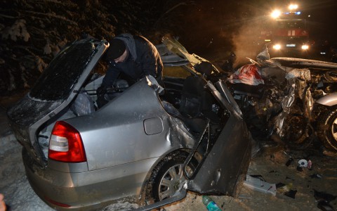 Кировские болельщики "Родины" разбились в ДТП на трассе "Вятка"