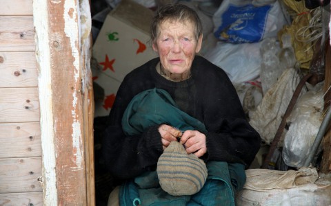 Кировчане собирают помощь бабушке, которая живет в сарае с козами