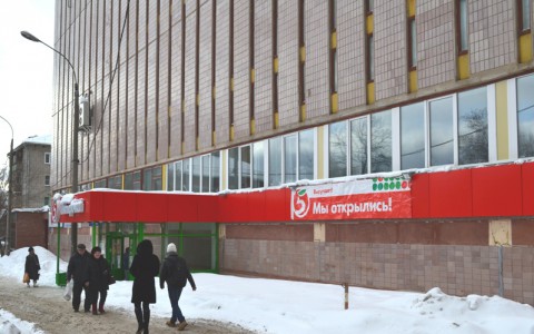 Магазин «Пятерочка» открылся в Кирове в здании «Ростелекома»