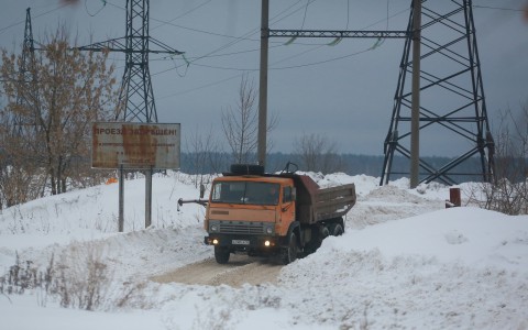 В Афанасьевском районе «Камаз»  улетел  в кювет