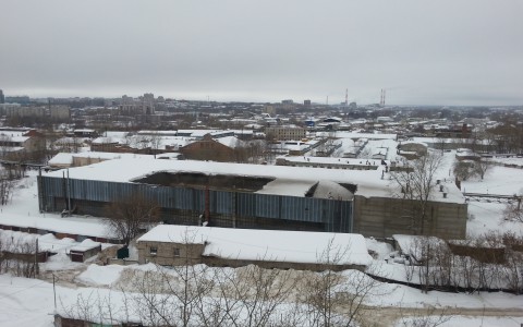 В Кирове обрушилась крыша заводского ангара