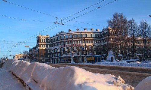 Фоторепортаж: первое утро года в Кирове