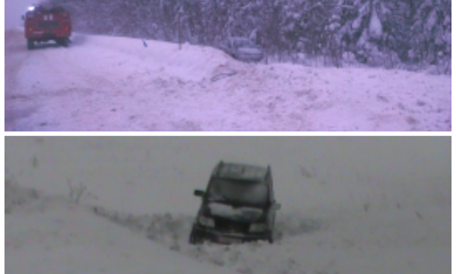 На трассе «Вятка» две машины слетели в кювет с разницей в полчаса