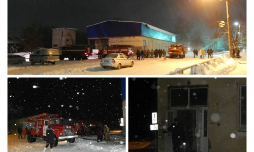 В Кировской области горел крупный магазин хозтоваров