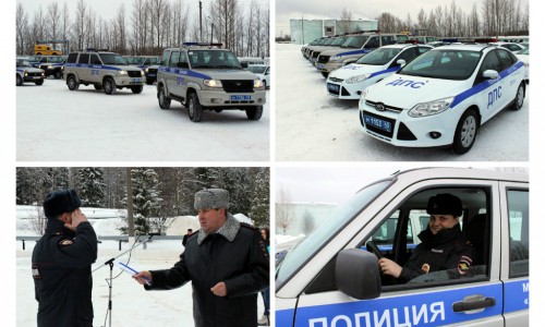 Полицейские Кирова и области получили  50 новых автомобилей