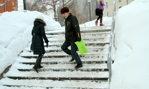 Городской эксперимент: где в городе самые опасные ступени?