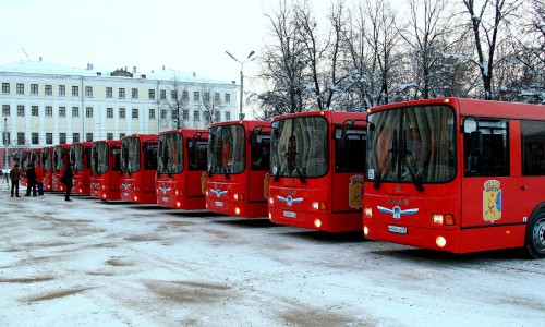 Фоторепортаж: в Кирове будут ездить новые автобусы