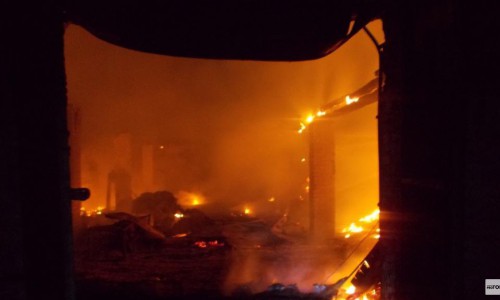 В Кировской области заживо сгорела пожилая женщина