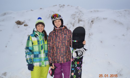 В Кирове прошли соревнования по сноуборду