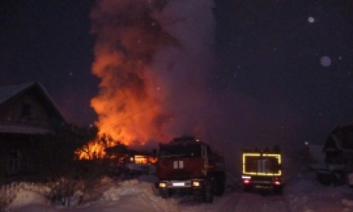В Кировской области в пожаре погибла хозяйка дома