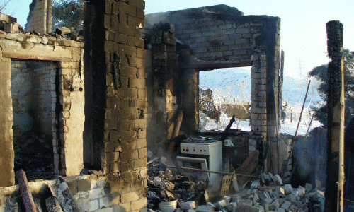 В Кировской области два мародера украли уцелевшие после пожара вещи