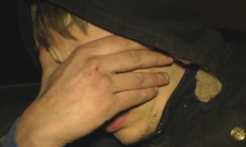 Видео: в Кирове задержали пьяного водителя, который на следующий день снова сел за руль в состоянии алкогольного опьянения