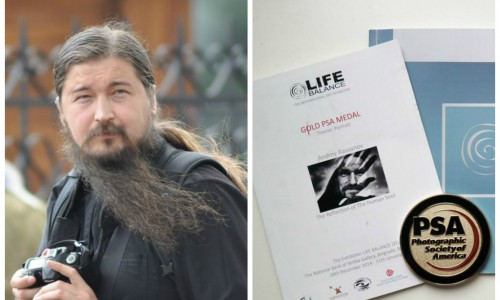 Кировскому священнику на фотовыставке в Европе вручили золотую медаль