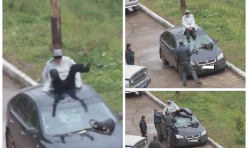 В Кировской области автовандалку, которая разбила на улице авто, отправят лечиться в психбольницу