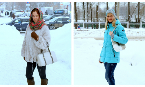Мода улиц: как одеваются кировчанки в снежную погоду?
