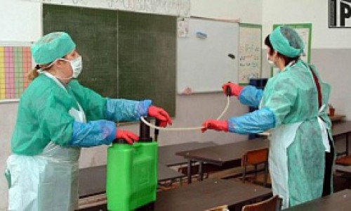 В кировских школах из-за вспышки ОРВИ и гриппа началась массовая дезинфекция