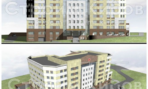 Кировчане обсуждают 3D-картинки нового здания налоговой инспекции