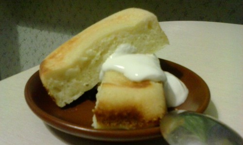 Творожная запеканка для субботнего завтрака