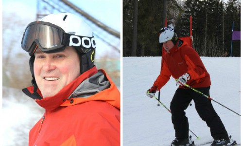 Видео: в Кирове генерал Солодовников показал мастер-класс по горнолыжному слалому