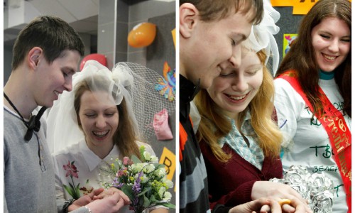 В Кирове более 30 пар студентов зарегистрировали свои отношения в День всех влюбленных