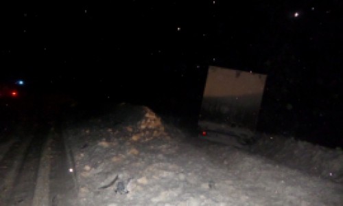 В Кирове на Луганской столкнулись два большегруза