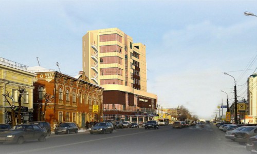 В Кирове  недостроенный торговый центр напротив филармонии продают за 38,5 миллионов рублей