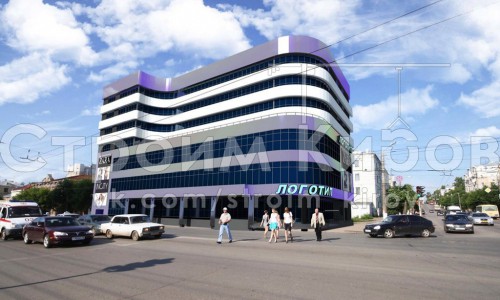 В Интернете появились изображения обновленного фасада торгового центра у филармонии